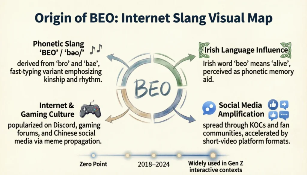The origin of BEO