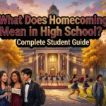 What Does Homecoming Mean in High School?