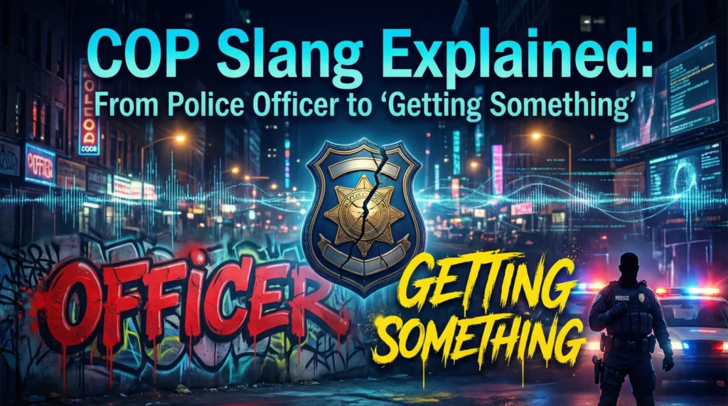 COP Slang Explained