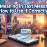 BYT Meaning in Text Messages