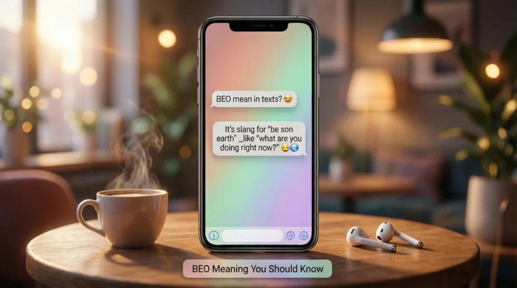 BEO Mean in Text Messages?