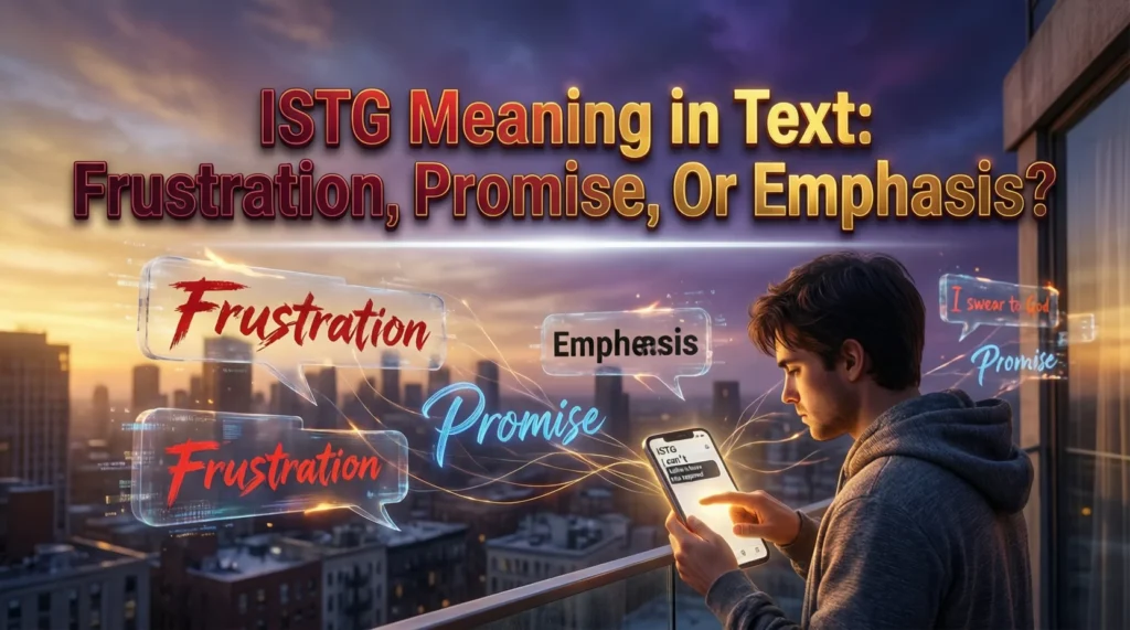 ISTG Meaning in Text