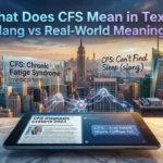 What Does CFS Mean in Text?