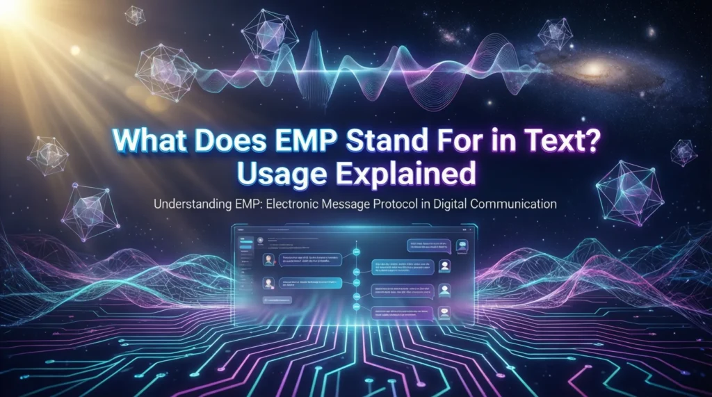 What Does EMP Stand For in Text?