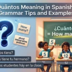 Cuántos Meaning in Spanish