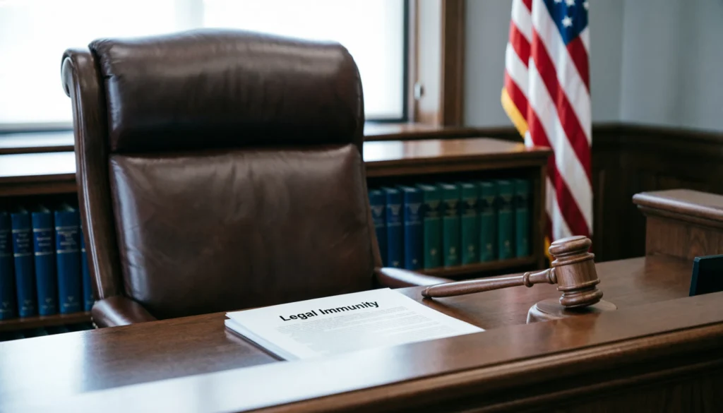 Immunity Means in Court