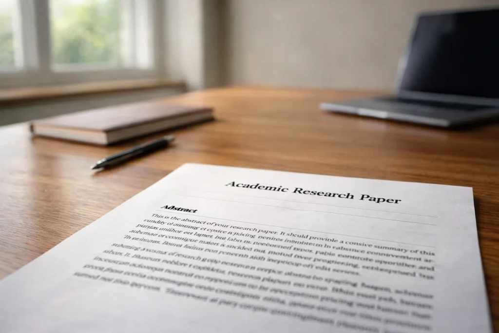 Abstract Mean in a Paper