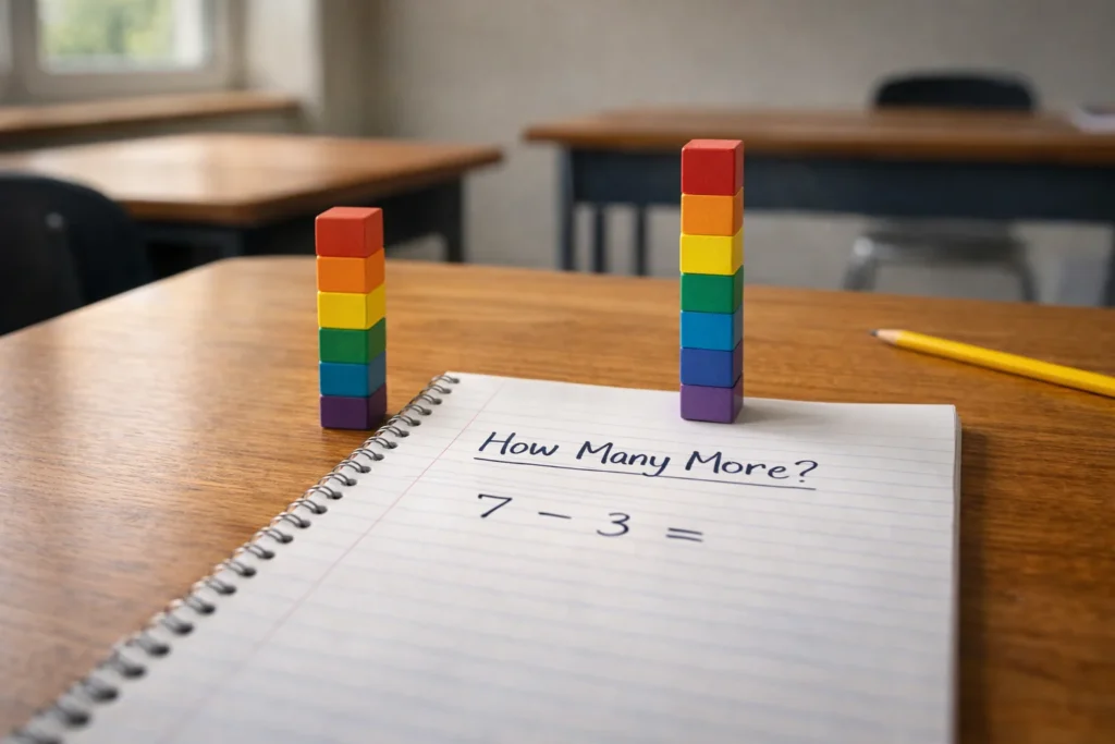 “How Many More” Mean in Math