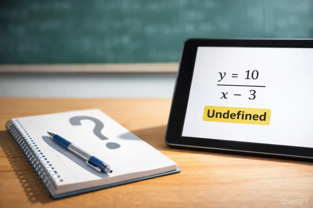 Undefined Mean in Math