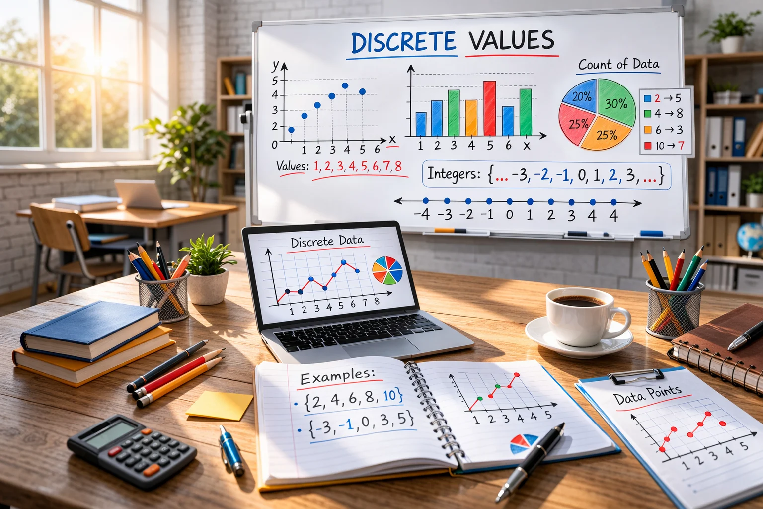 True Meaning of Discrete in Math