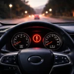 Exclamation Mark Mean in a Car