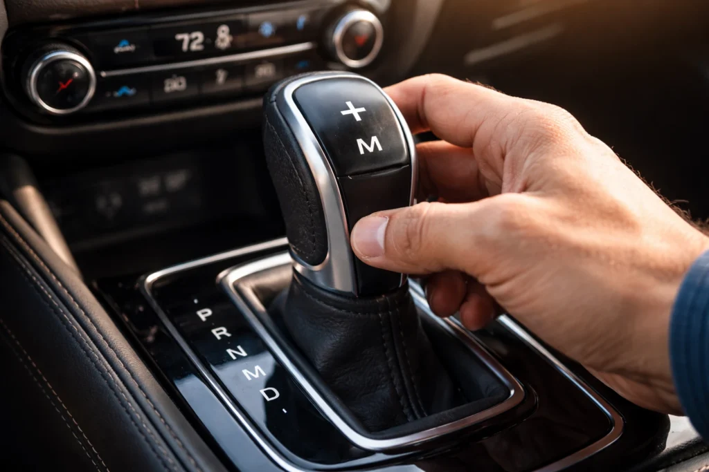 + and - Mean in a Car Gear Shift