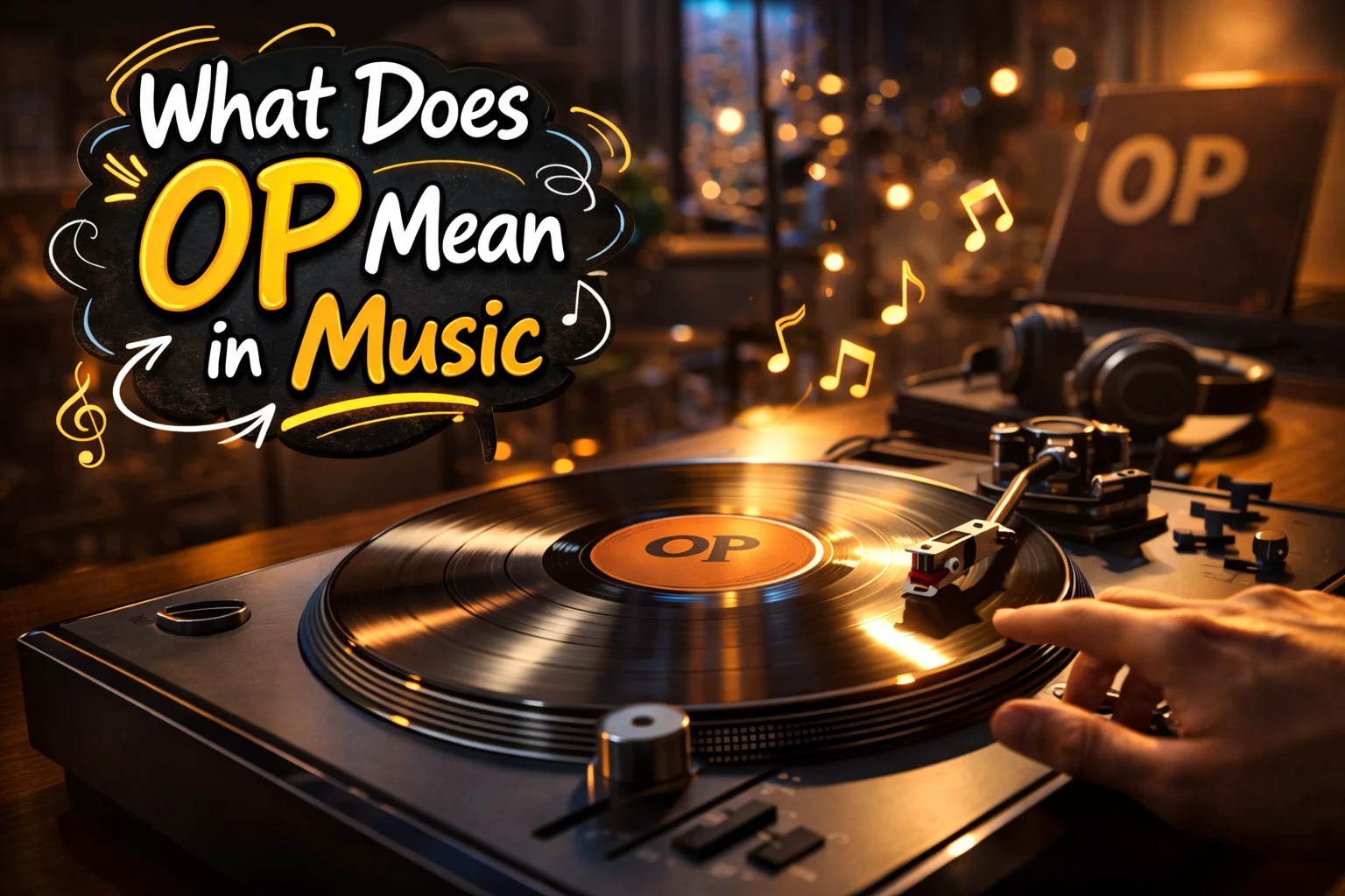 What Does OP Mean in Music