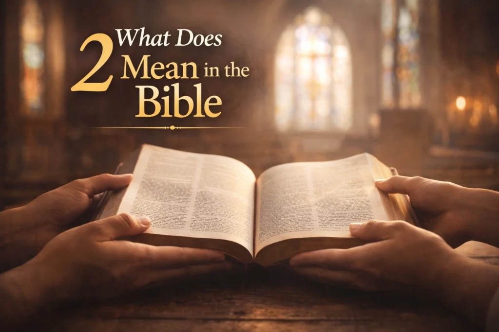 What Does 2 Mean in the Bible
