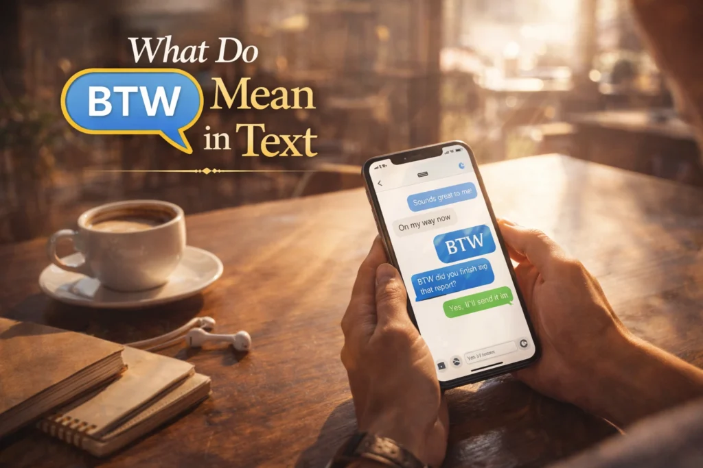 What Do BTW Mean in Text