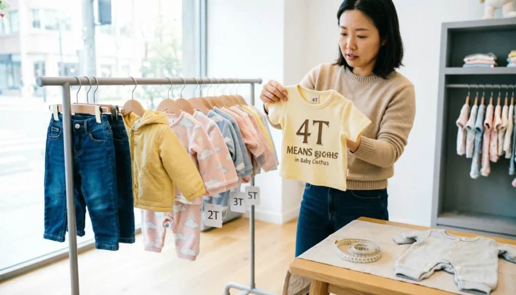 4T Means in Baby Clothes