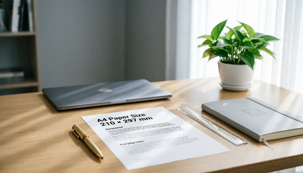 A4 Means in Paper Size