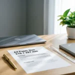 A4 Means in Paper Size