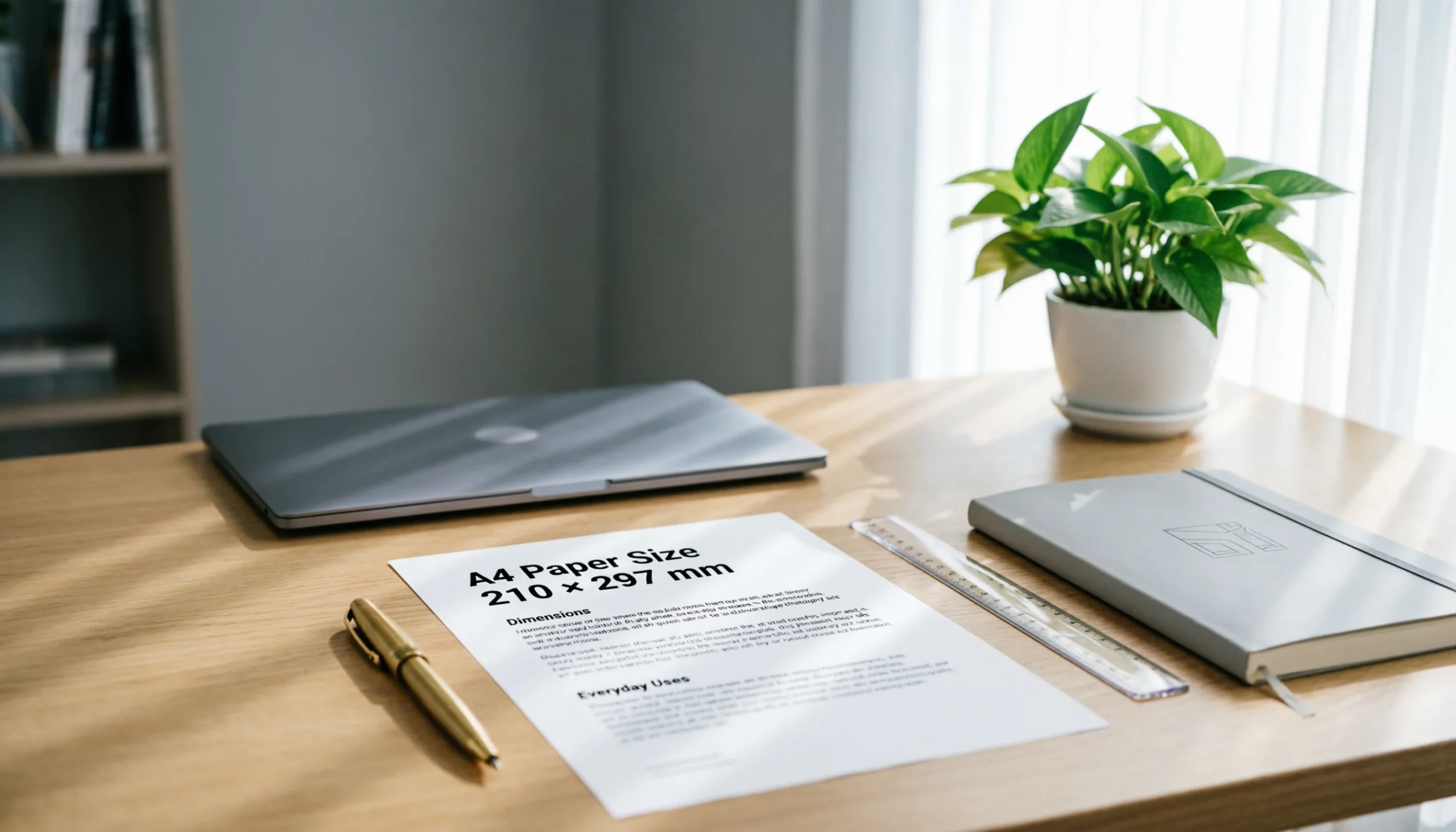 A4 Means in Paper Size