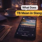 TB Slang Meaning