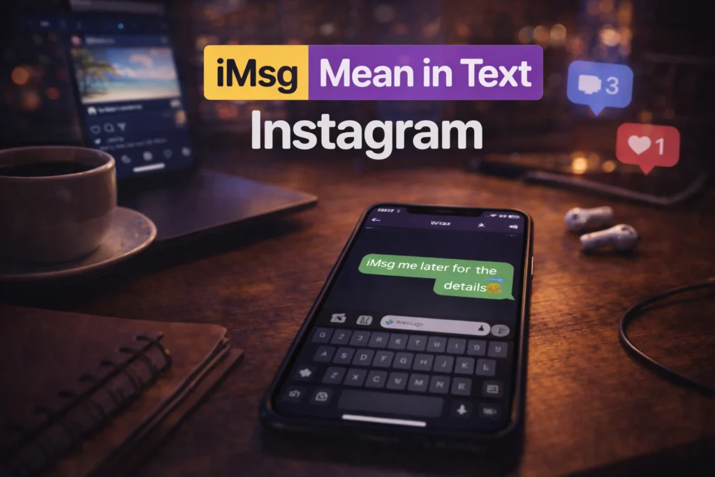 iMsg Mean in Text Instagram