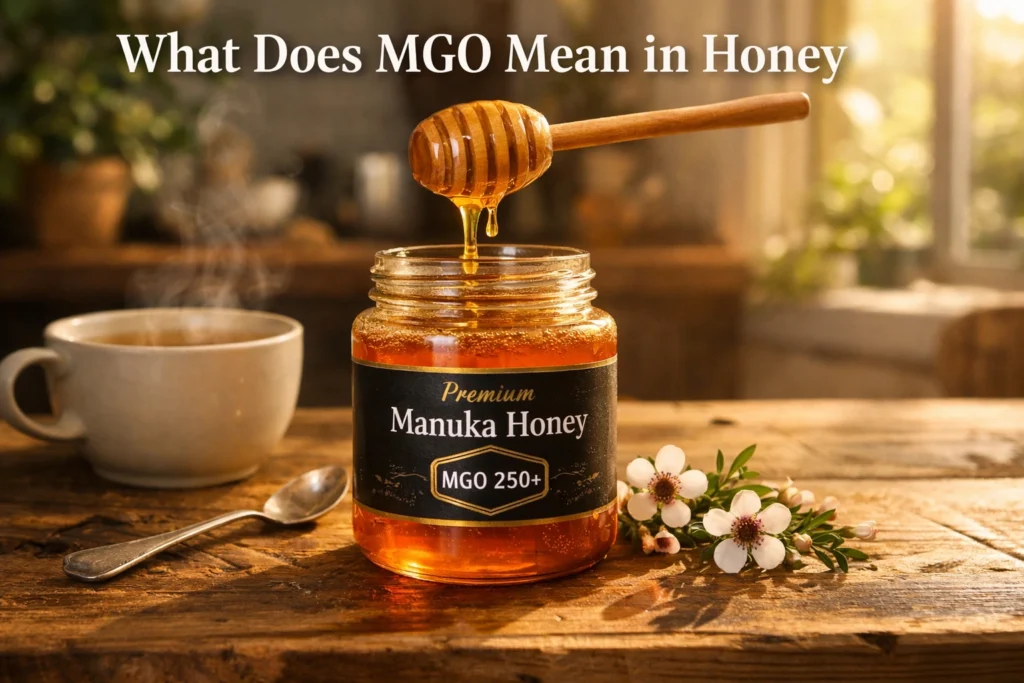 What Does MGO Mean in Honey