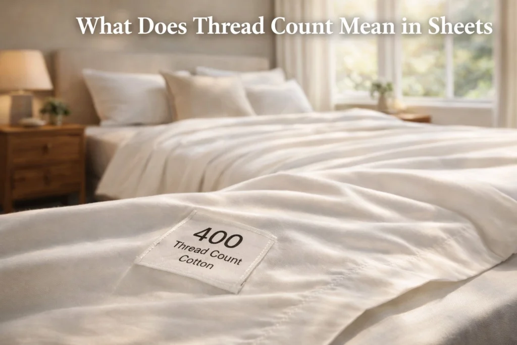 What Does Thread Count Mean in Sheets
