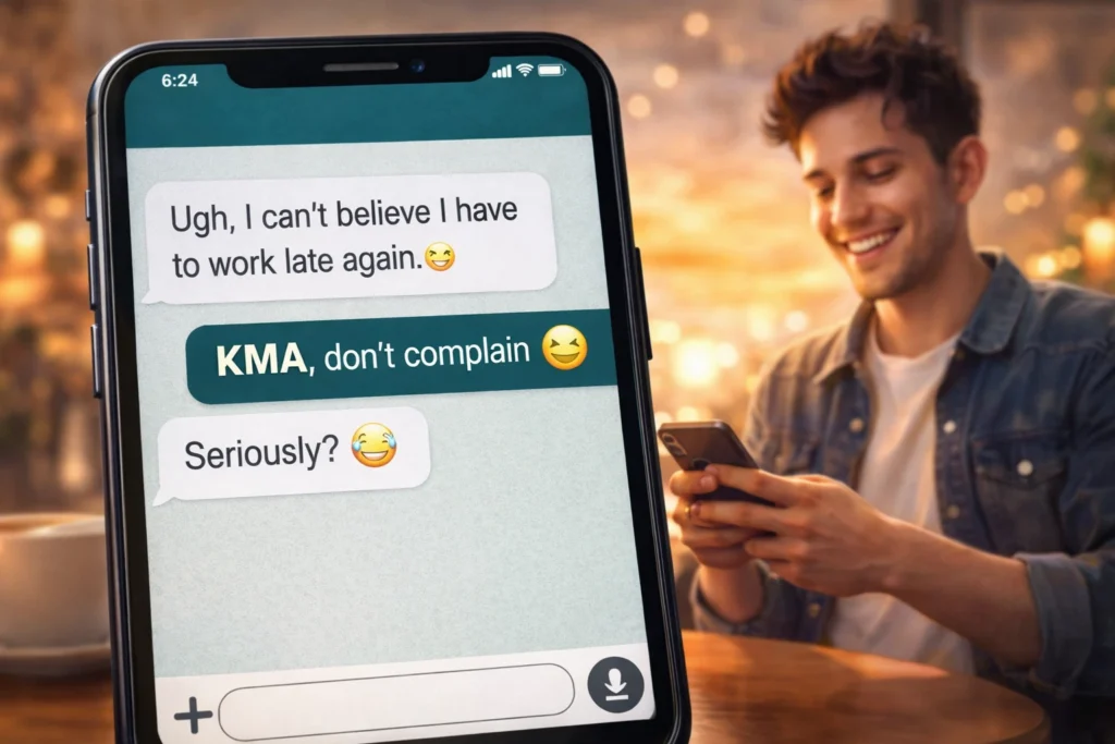 What Does KMA Mean in Text