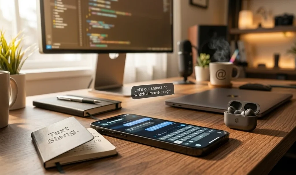 What ND Mean in Text